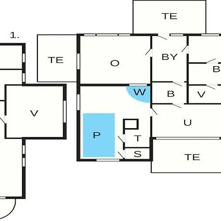 Four-bedroom In Thisted 10 Holiday home